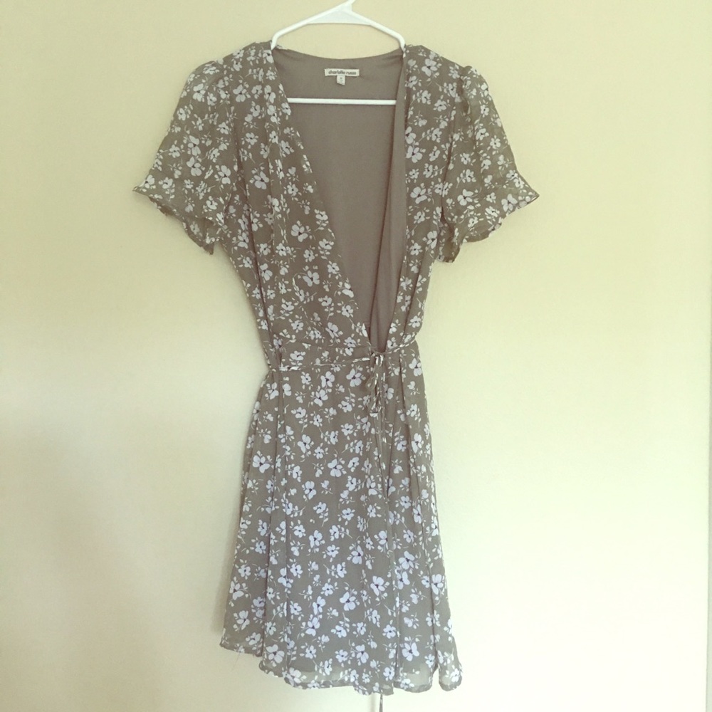 Charlotte Russe wrap dress